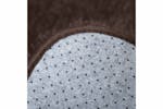 Homcom | Dining Room Fluffy Rug | Brown | 120 x 200 cm Homcom | Dining Room Fluffy Rug | Brown | 120 x 200 cm