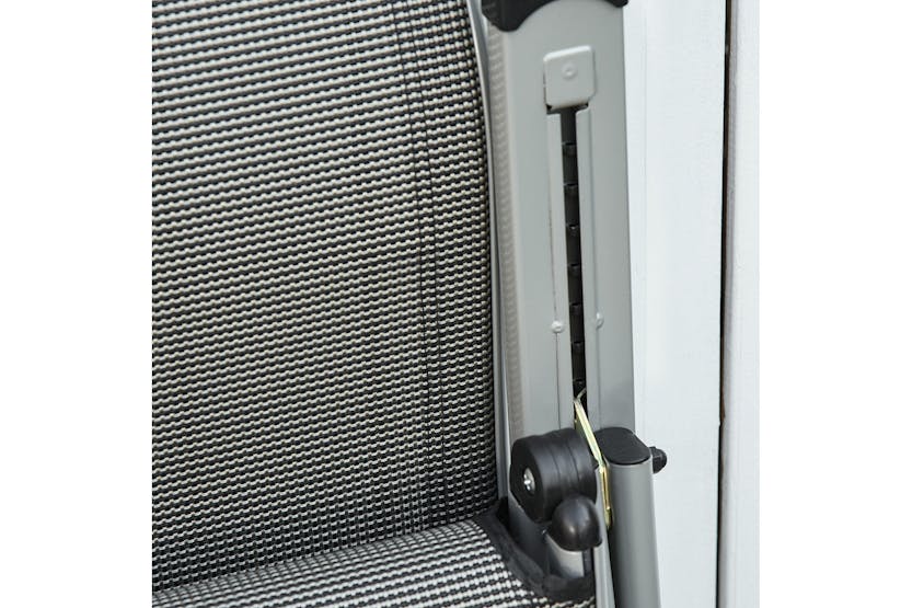 Outsunny Sun Lounge Chair | Black/Grey | Set of 2 Outsunny Sun Lounge Chair | Black/Grey | Set of 2