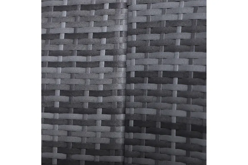 Outsunny 6 Seater Rattan Sun Bed Furniture Set | Grey/Blue | 5 Pieces Outsunny 6 Seater Rattan Sun Bed Furniture Set | Grey/Blue | 5 Pieces