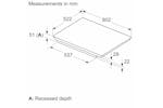 Bosch Series 6 80cm Induction Hob | PIV831HB1E Bosch Series 6 80cm Induction Hob | PIV831HB1E