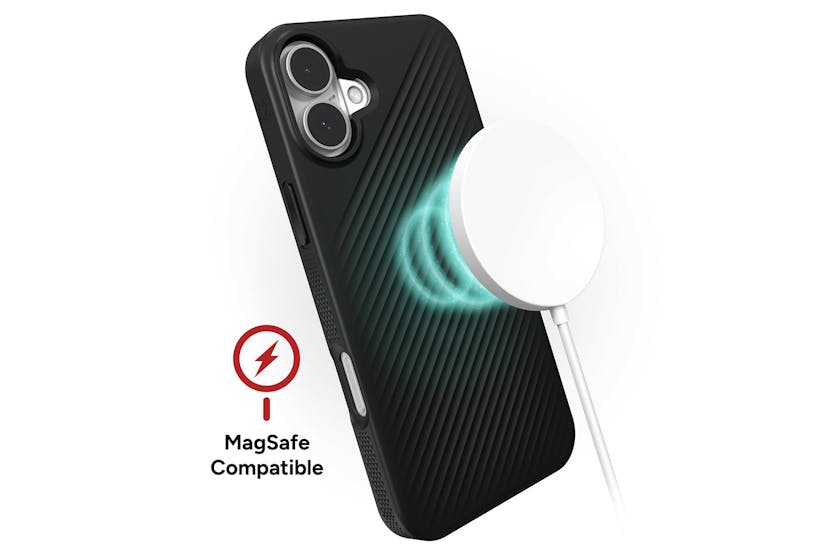 Zagg Luxe Snap iPhone 16 MagSafe Case | Black Zagg Luxe Snap iPhone 16 MagSafe Case | Black