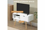 Homcom TV Unit | White Homcom TV Unit | White