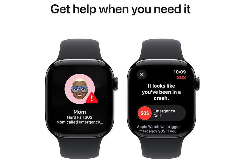 Apple Watch Series 10 GPS + Cellular | 42mm | Jet Black Aluminium Case with Black Sport Band M/L Apple Watch Series 10 GPS + Cellular | 42mm | Jet Black Aluminium Case with Black Sport Band M/L