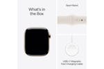 Apple Watch Series 10 GPS + Cellular | 46mm | Gold Titanium Case with Starlight Sport Band M/L Apple Watch Series 10 GPS + Cellular | 46mm | Gold Titanium Case with Starlight Sport Band M/L