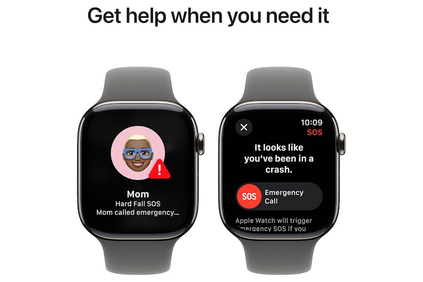 Apple Watch Series 10 GPS + Cellular | 46mm | Natural Titanium Case with Stone Grey Sport Band M/L Apple Watch Series 10 GPS + Cellular | 46mm | Natural Titanium Case with Stone Grey Sport Band M/L