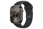 Apple Watch Series 10 GPS + Cellular | 46mm | Slate Titanium Case with Black Sport Band M/L Apple Watch Series 10 GPS + Cellular | 46mm | Slate Titanium Case with Black Sport Band M/L