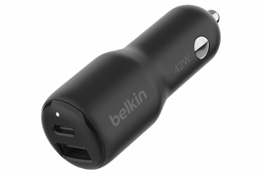 Belkin Boost Charge 42W Dual Car Charger | Black Belkin Boost Charge 42W Dual Car Charger | Black