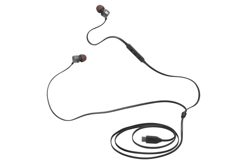 JBL Tune 310C USB-C In-Ear Earphones | Black JBL Tune 310C USB-C In-Ear Earphones | Black
