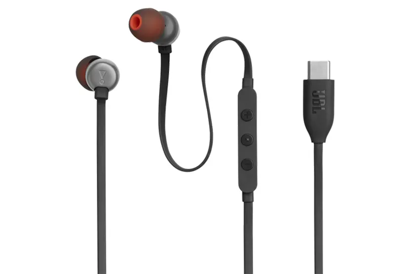 JBL Tune 310C USB-C In-Ear Earphones | Black JBL Tune 310C USB-C In-Ear Earphones | Black