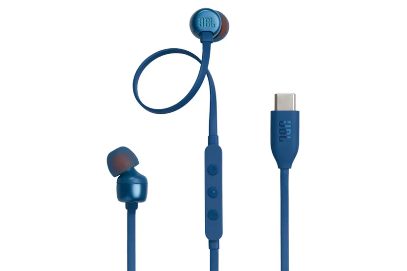 JBL Tune 310C USB-C In-Ear Earphones | Blue JBL Tune 310C USB-C In-Ear Earphones | Blue