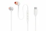 JBL Tune 310C USB-C In-Ear Earphones | White JBL Tune 310C USB-C In-Ear Earphones | White