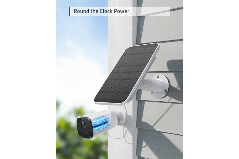 Eufy Security SoloCam C210 with Solar Panel | White Eufy Security SoloCam C210 with Solar Panel | White