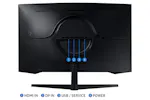 Samsung Odyssey G55C 32" QHD Gaming Monitor | LS32CG552EUXXU Samsung Odyssey G55C 32" QHD Gaming Monitor | LS32CG552EUXXU