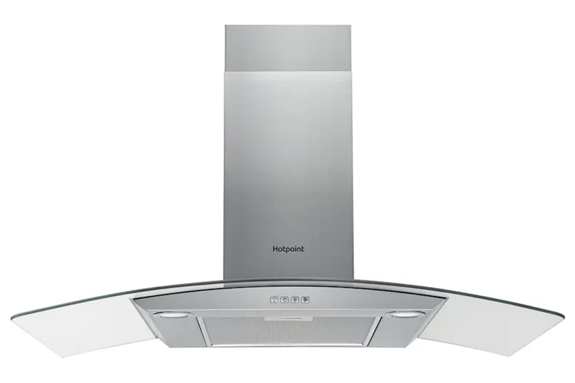 Hotpoint 90cm Wall Mounted Cooker Hood | PHGC9.4FLMX Hotpoint 90cm Wall Mounted Cooker Hood | PHGC9.4FLMX