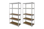 Monstershop 2 x Galvanised Racking Units Monstershop 2 x Galvanised Racking Units