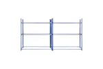 Monstershop 2 x T-Rax Tyre Racking Bay | Blue/Grey Monstershop 2 x T-Rax Tyre Racking Bay | Blue/Grey