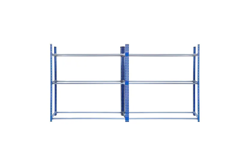 Monstershop 2 x T-Rax Tyre Racking Bay | Blue/Grey Monstershop 2 x T-Rax Tyre Racking Bay | Blue/Grey