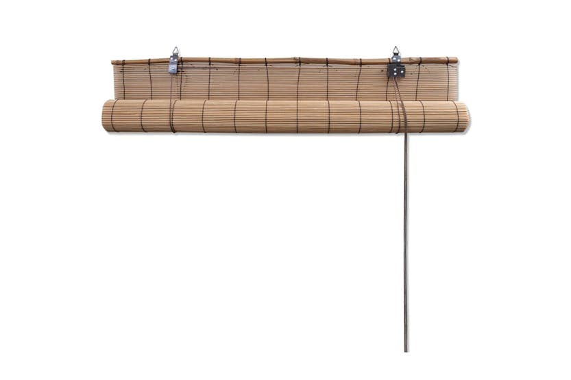 vidaXL 245812 Roller Blind Bamboo 150x160cm Brown vidaXL 245812 Roller Blind Bamboo 150x160cm Brown
