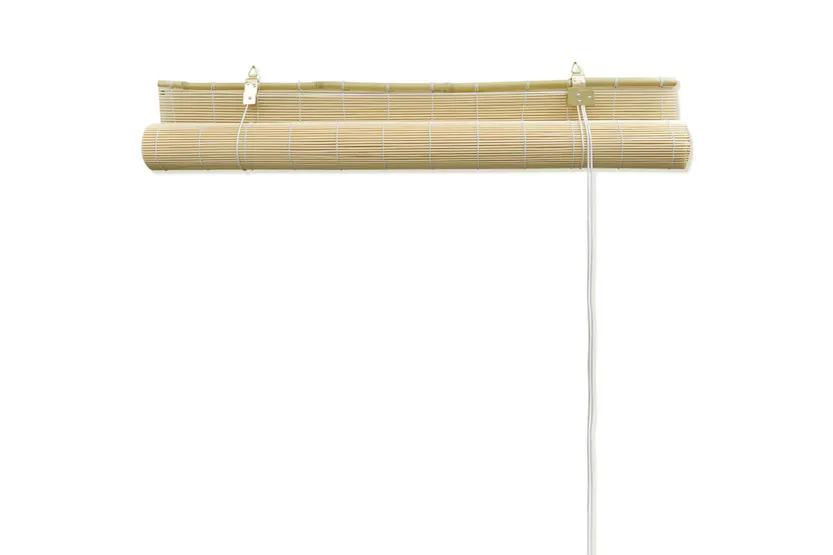 Vidaxl Natural Bamboo Roller Blinds 150 X 220 Cm Vidaxl Natural Bamboo Roller Blinds 150 X 220 Cm