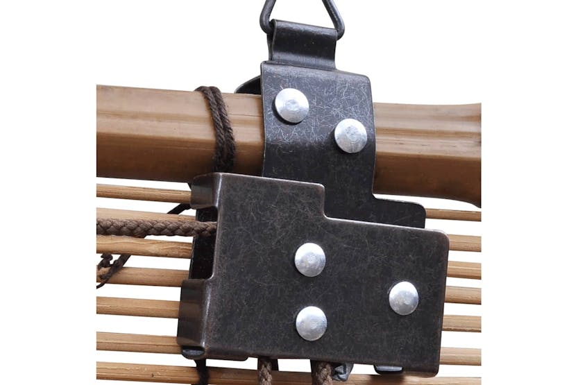 Vidaxl Brown Bamboo Roller Blinds 140 X 160 Cm Vidaxl Brown Bamboo Roller Blinds 140 X 160 Cm