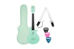 Cascha Hh 2288 - Carbon Fibre Concert Ukulele Set With Softcase, Strap And 3 Picks - Mint Cascha Hh 2288 - Carbon Fibre Concert Ukulele Set With Softcase, Strap And 3 Picks - Mint
