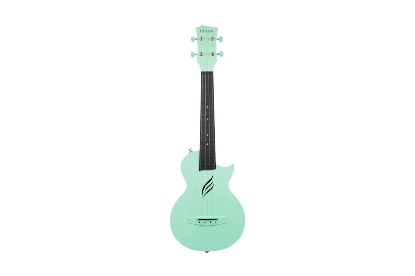 Cascha Hh 2288 - Carbon Fibre Concert Ukulele Set With Softcase, Strap And 3 Picks - Mint Cascha Hh 2288 - Carbon Fibre Concert Ukulele Set With Softcase, Strap And 3 Picks - Mint