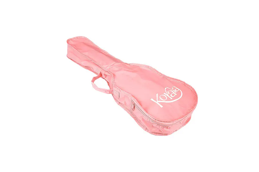 Premium Soprano Ukulele From Korala | Baby Pink Finish With Matching Gig Bag Premium Soprano Ukulele From Korala | Baby Pink Finish With Matching Gig Bag
