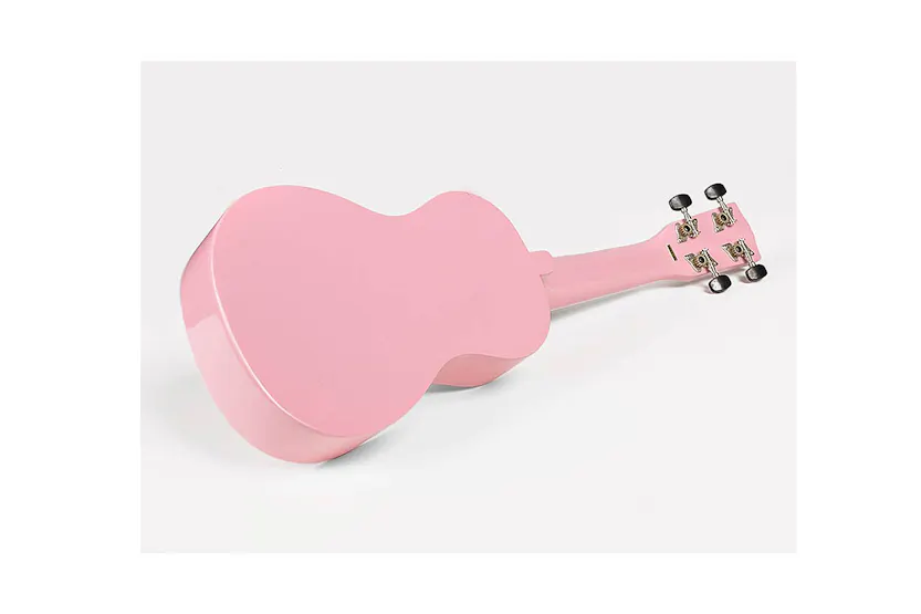 Premium Soprano Ukulele From Korala | Baby Pink Finish With Matching Gig Bag Premium Soprano Ukulele From Korala | Baby Pink Finish With Matching Gig Bag