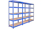 Monstershop 10 X Q Warehouse Racking Units | Blue Monstershop 10 X Q Warehouse Racking Units | Blue