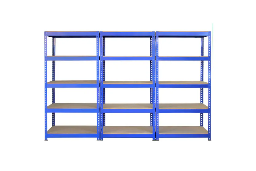 Monstershop 10 X Q Warehouse Racking Units | Blue Monstershop 10 X Q Warehouse Racking Units | Blue