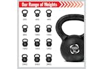 Monstershop Body Revolution Cast Iron Kettlebells | 18kg Monstershop Body Revolution Cast Iron Kettlebells | 18kg