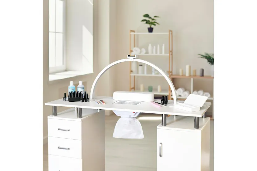 Monstershop 213388 - Professional Manicure Table & Led Half Monstershop 213388 - Professional Manicure Table & Led Half