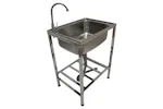 Monstershop 28720 - Stainless Steel Camping Sink - Portable Monstershop 28720 - Stainless Steel Camping Sink - Portable