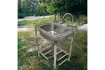 Monstershop 28720 - Stainless Steel Camping Sink - Portable Monstershop 28720 - Stainless Steel Camping Sink - Portable