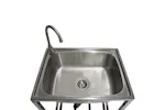 Monstershop 28720 - Stainless Steel Camping Sink - Portable Monstershop 28720 - Stainless Steel Camping Sink - Portable
