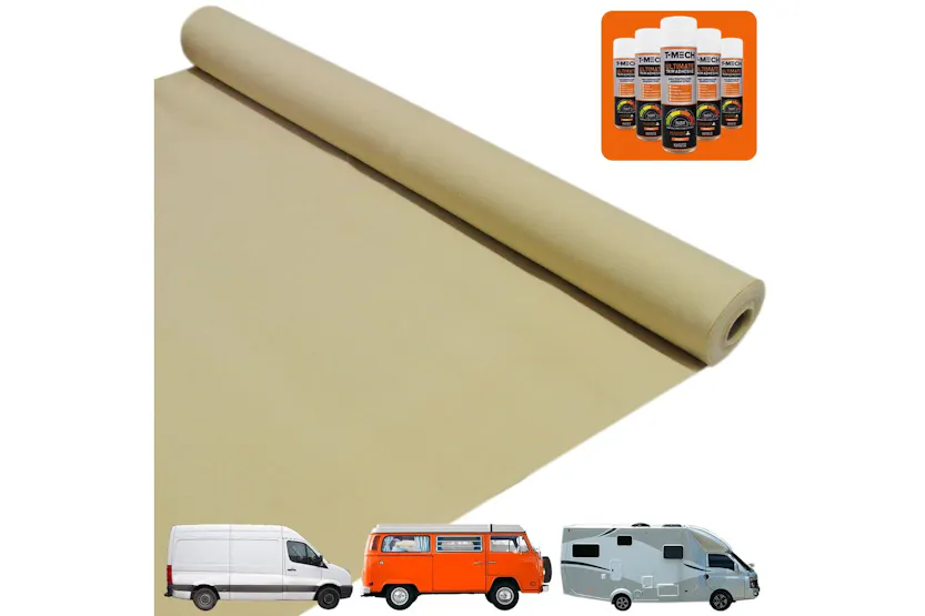 Monstershop 26040 - Van Carpet Lining / Wheat & 5 Adhesive C Monstershop 26040 - Van Carpet Lining / Wheat & 5 Adhesive C