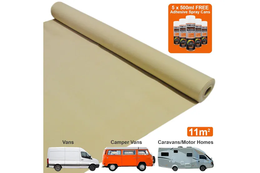Monstershop 26040 - Van Carpet Lining / Wheat & 5 Adhesive C Monstershop 26040 - Van Carpet Lining / Wheat & 5 Adhesive C