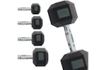 Monstershop Body Revolution Hex Dumbbells | 7kg Pair Monstershop Body Revolution Hex Dumbbells | 7kg Pair