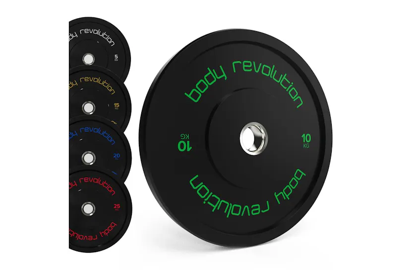 Body Revolution Olympic Bumper Plates Black 20 Kg Pair Body Revolution Olympic Bumper Plates Black 20 Kg Pair