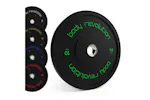 Body Revolution Olympic Bumper Plates Black 100kg Set 2x5kg 2x10kg 2x15kg 2x20kg Body Revolution Olympic Bumper Plates Black 100kg Set 2x5kg 2x10kg 2x15kg 2x20kg