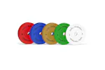 Body Revolution Olympic Bumper Plates Colour 30kg Set 2x5kg 2x10kg Body Revolution Olympic Bumper Plates Colour 30kg Set 2x5kg 2x10kg