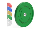 Body Revolution Olympic Bumper Plates Colour 150kg Set Body Revolution Olympic Bumper Plates Colour 150kg Set