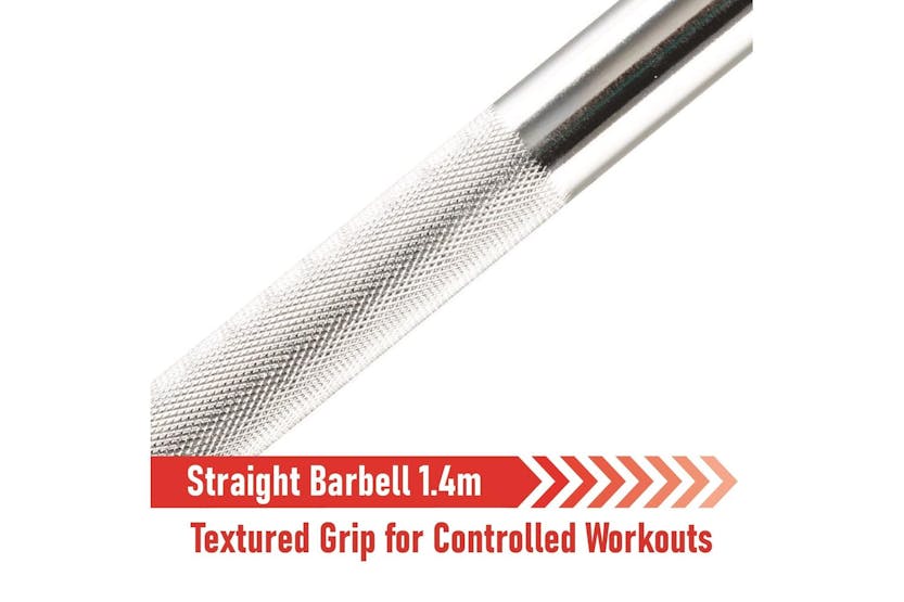 Monstershop Body Revolution Straight Barbell Bar | 1.4m Monstershop Body Revolution Straight Barbell Bar | 1.4m