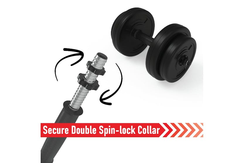 Monstershop Body Revolution Vinyl Dumbbell Set | 30kg Monstershop Body Revolution Vinyl Dumbbell Set | 30kg