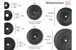 Cast Iron Weight Plates 2 X 1.25kg Cast Iron Weight Plates 2 X 1.25kg