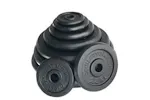 Cast Iron Weight Plates 2 X 5kg Cast Iron Weight Plates 2 X 5kg