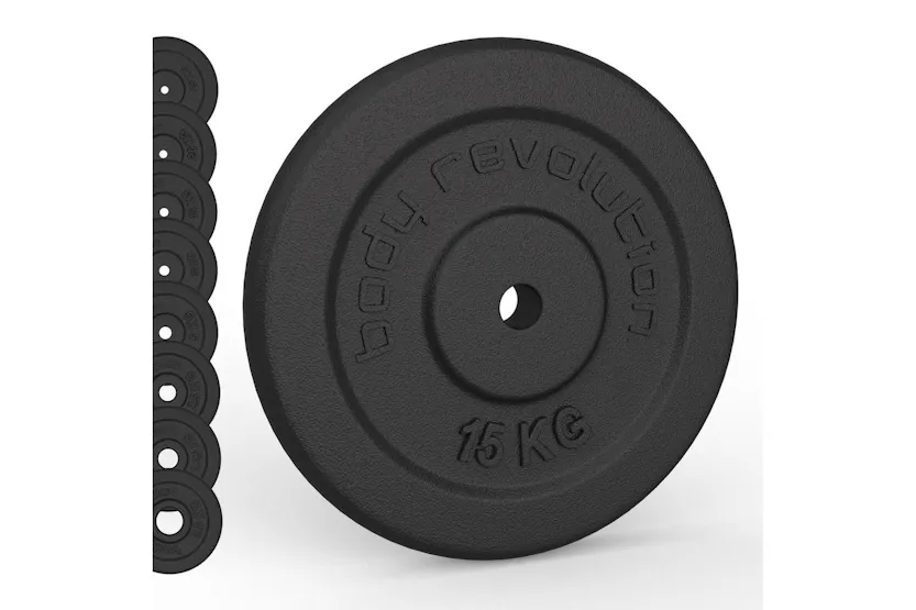 Cast Iron Weight Plates 2 X 15kg Cast Iron Weight Plates 2 X 15kg
