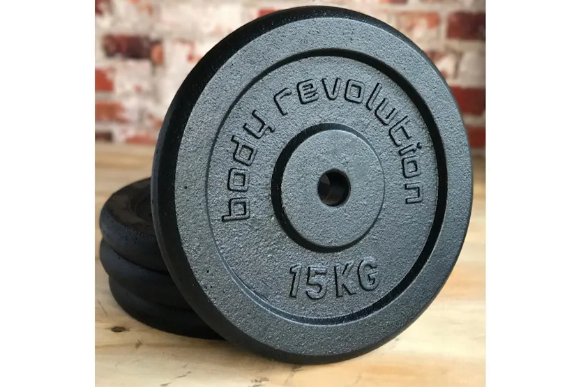 Cast Iron Weight Plates 2 X 15kg Cast Iron Weight Plates 2 X 15kg