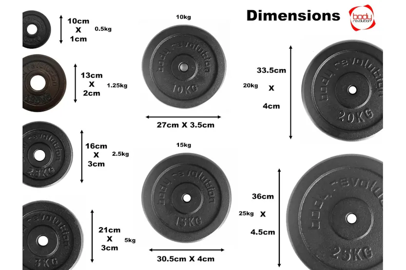 Cast Iron Weight Plates 2 X 15kg Cast Iron Weight Plates 2 X 15kg
