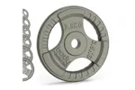 Cast Iron Weight Plates 1" Standard Tri Grip Pairs 2 X 5kg Cast Iron Weight Plates 1" Standard Tri Grip Pairs 2 X 5kg